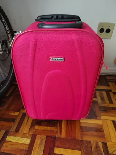 Mala de viagem pequena com 2 rodas
