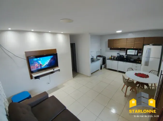 Casa no Graciliano Ramos, nascente, 2 quartos, reformada e próximo do Shopping Pátio!