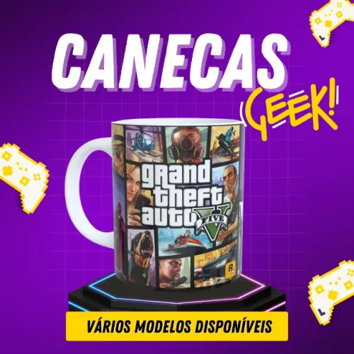Caneca Personaliza Estilo Geek