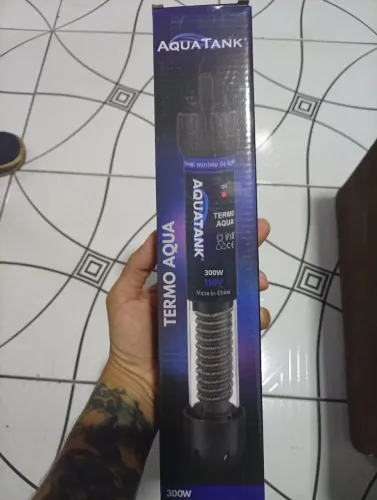 Temostato e aquecedor aquario