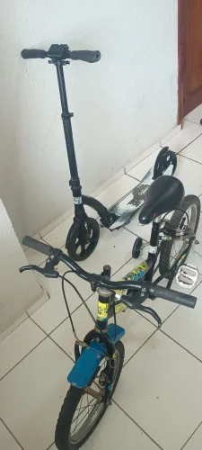 Bike e patinete 120 os dois