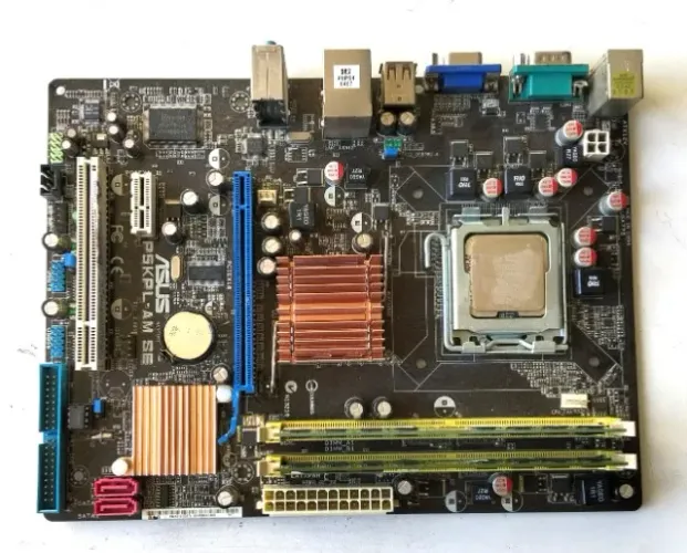 Placa Mãe Asus P5KPL-AM SE LGA 775 + Processador Intel Pentium + 4GB RAM DDR2
