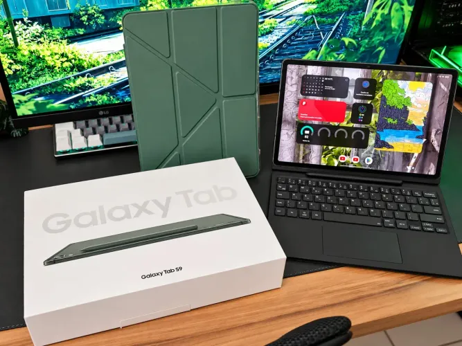 Samsung Galaxy Tab S9 256GB 12GB + Teclado + S Pen + Carregador + ACEITO TROCA