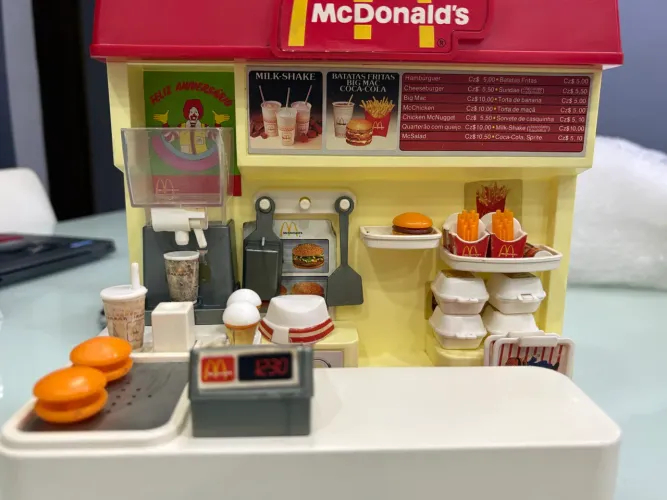 Brinquedo Lanchonete McDonalds Anos 80