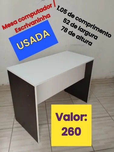 Mesa para escritório - SEMI NOVA 