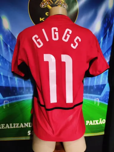 CAMISA MANCHESTER UNITED GIGGS OFICIAL 2002/2004
