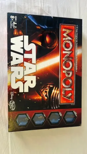 Jogo De Tabuleiro Monopoly Star Wars Em Português nunca usado