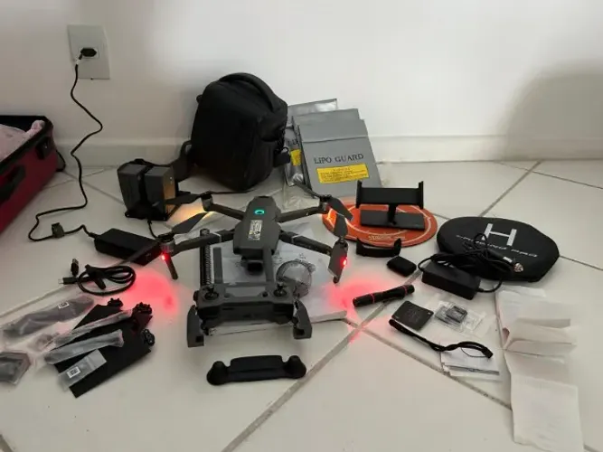 Drone DJI Mavic 2 Pro + Fly more combo + Extras Profissional (3 Baterias + Extras)