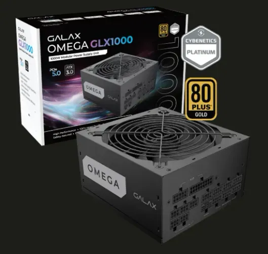 Fonte  Galax OMEGA GLX1000, 1000W, Full Modular