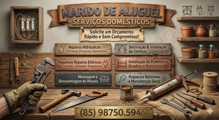 Marido de aluguel, faz tudo