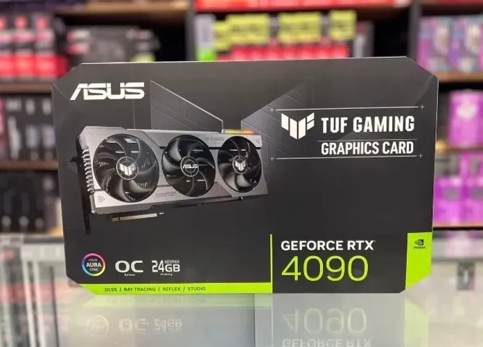 Placa de vídeo GeForce Rtx 4090 TUF Gaming lacrada com nota