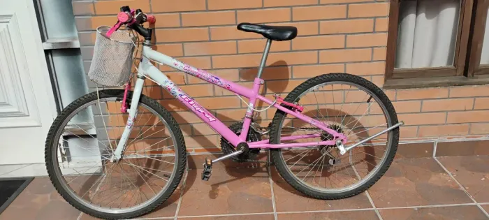 Bicicleta feminina aro 26 rosa