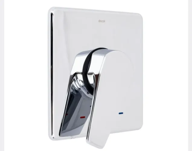 Acabamento para monocomando chuveiro e ducha higiênica lift docol