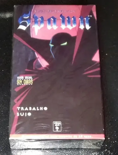 Spawn - Trabalho Sujo VHS lacrado