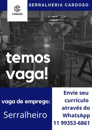 Serralheiro Artístico com experiência