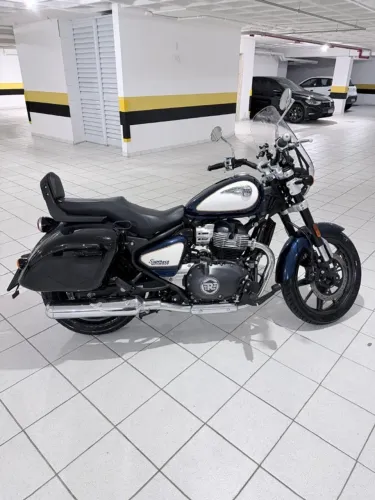Royal Enfield Super Meteor Celestial 650cc ABS 2025 - Impecável, 2.750Km