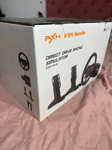 Volante PXN VD4 Simulador de corrida Direct Drive