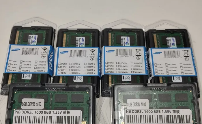 Memória ram ddr3L 1600 8gb
