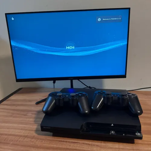 PlayStation 3 Slim Desbloqueado Hen
