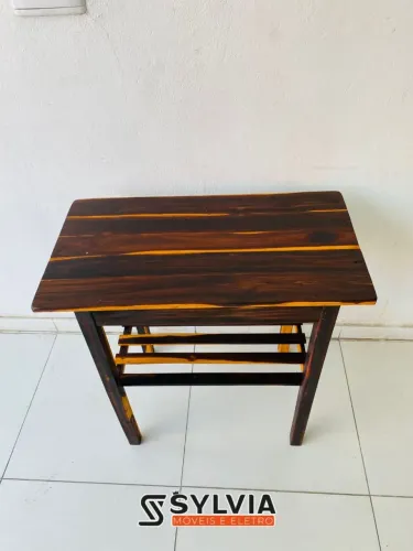Mesa aparador de madeira