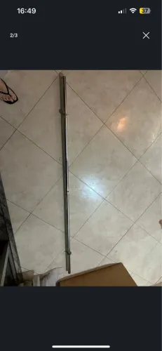 Barra cromada 