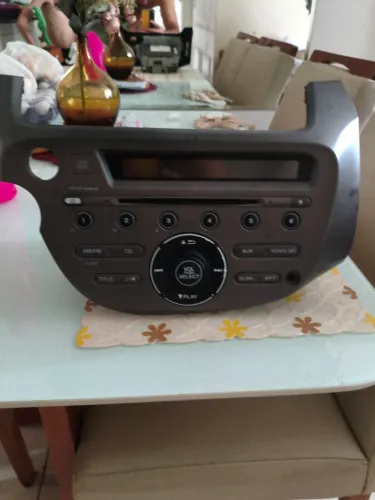 Rádio toca cd original Honda Fit 2009 a 2014 em perfeito estado