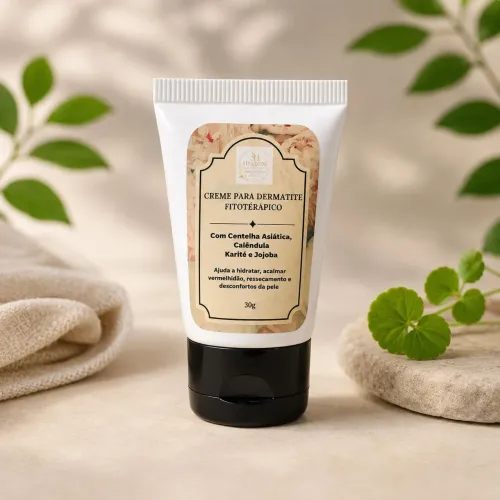 Creme Fitoterapico para Dermatite | eczemas | psoriase | Alívio Rápido e Profundo.