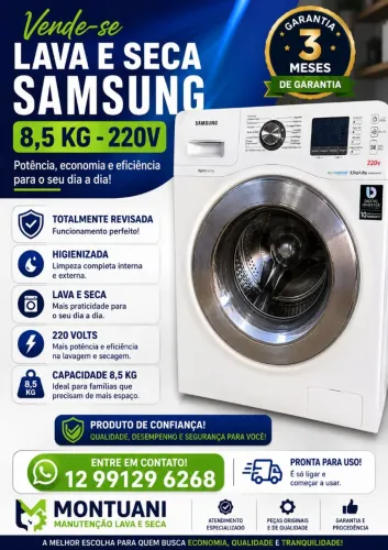 Lava e Seca 8,5kg