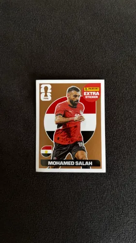 Figurinha Copa 2026 Legend Bronze Mohamed Salah