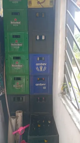Engradados de garrafa de cerveja 600 ml