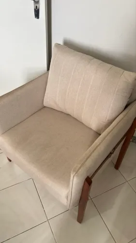 Poltronas de linho 