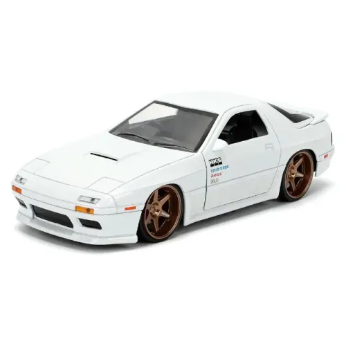 MINIATURA DE CARRO JADA CAR JDM TUNERS - 1985 MAZDA RX-7 FC (35955)