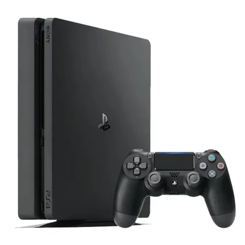 PS4 Slim 1TB (Modelo 2018) - Ótimo Estado + Jogo de Brinde