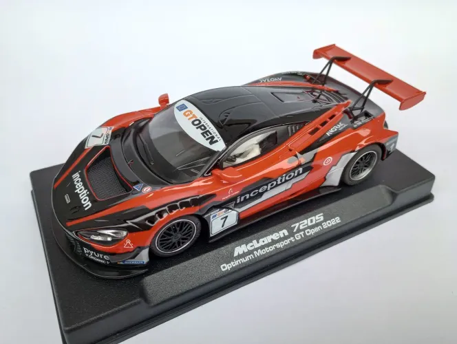 Carro de autorama McLaren 720S Y.CO #96 British GT 2020 - Escala 1:32