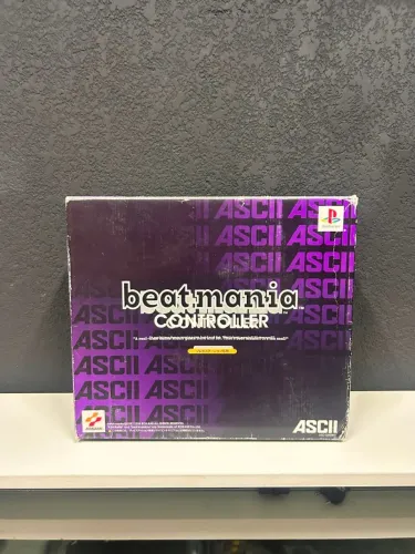 ? Controladora Beatmania ASCII Original para PS1 e PS2 + Caixa