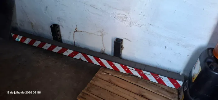 Para Choque Traseiro Caminhão 3/4 - Toco
