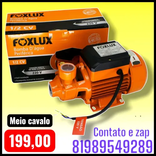 Bomba dágua periférica foxlux