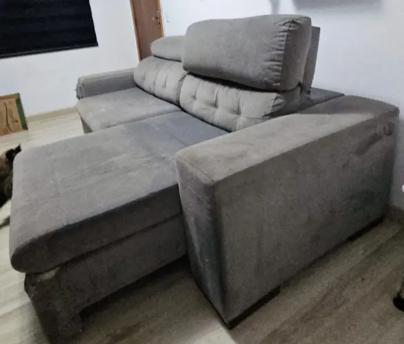 Sofá retrátil e reclinavel