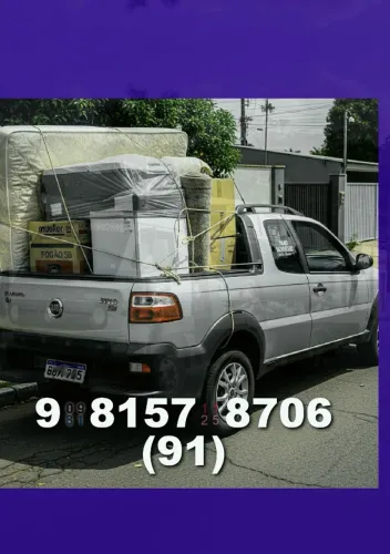 Frete com segurança? Confia em André, transporte confiável!
