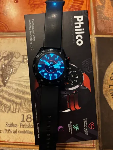 Smartwatch Philco PSW02PM Hit Wear 45mm Preto
