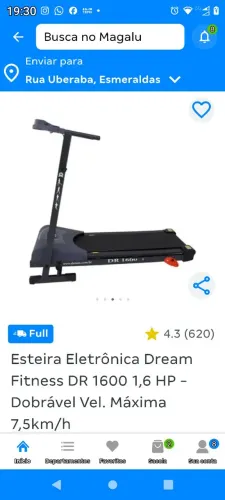 Esteira eletrônica