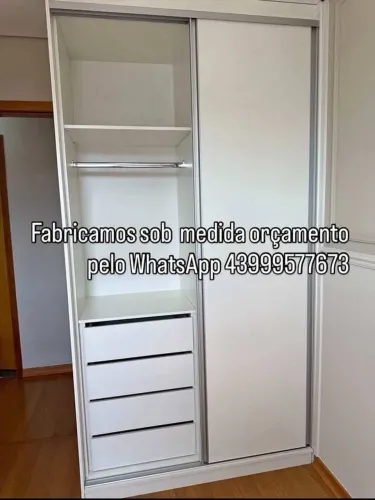 Móveis sob medida guarda roupa 100% mdf  