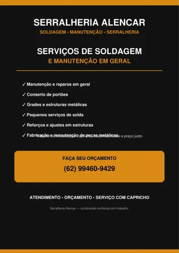 Serviços de solda