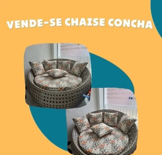 VENDE-SE CHAISE CONCHA