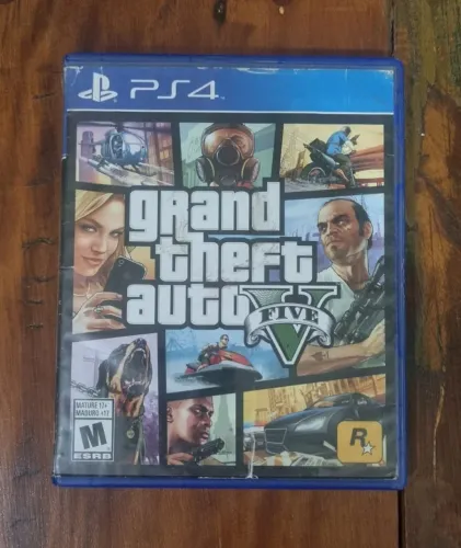 GTA V (Grand Theft Auto 5) PS4 - Mídia física original