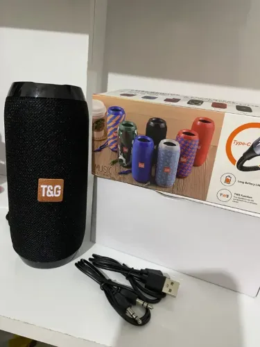 Caixa de Som Bluetooth 5.3 Portátil BrisaBras TG-117 TWS 20W Preto