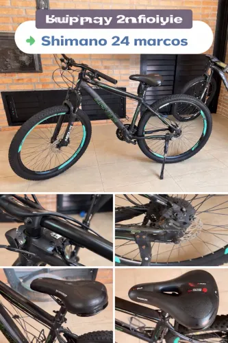 ? Bicicleta Aro 29 High One Neo Shimano 24 Marchas - Estado de Nova com Nota Fiscal