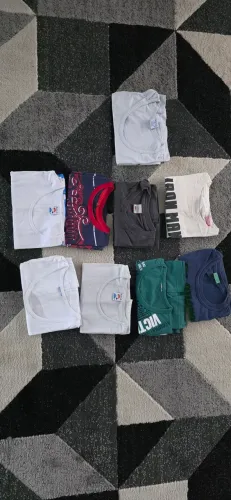 Lote 10 - camisas menino 10 anos