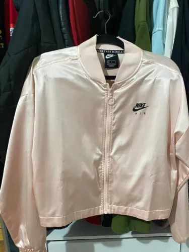 Jaqueta Nike air rosa bebê