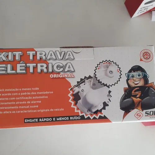 Kit trava elétrica. P/ Palio, Strada, Celta. 2 portas , mono.  Novo. Instalado.